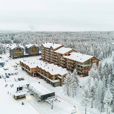 アパート Ski-in Ski-out Luxury Corner Apartment, 2 Lift Tickets シルッカ