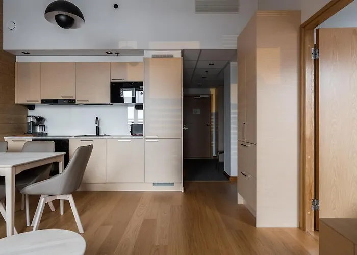 Ski-in Ski-out Luxury Corner Apartment, 2 Lift Tickets Lejlighed Sirkka